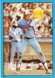 1982 Topps Baseball Stickers     061      Gary Carter